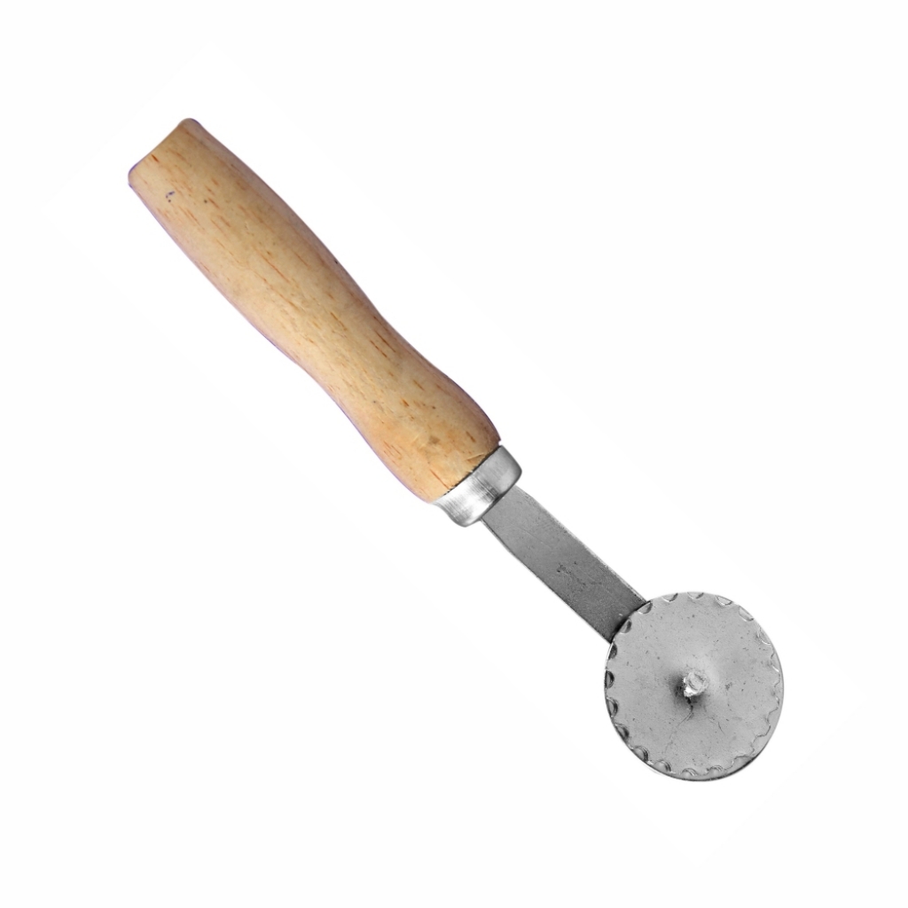 Fechador cortador pastel zincado com código com saquinho