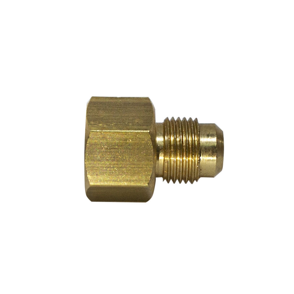 UNIÃO LATÃO 1/2 SAEF X 3/8 SAE