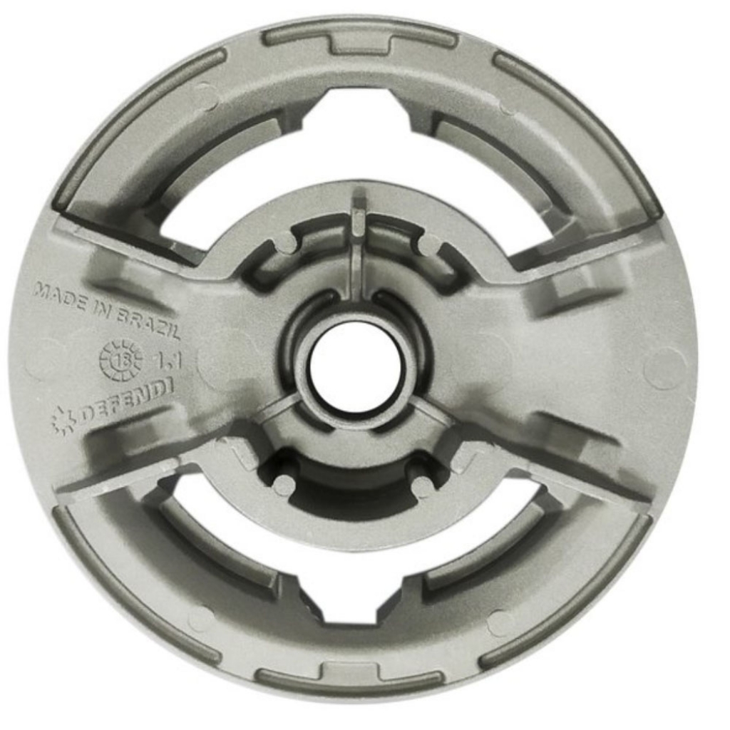BACIA ALUMÍNIO BRASTEMP DEFENDI ECORING COOKTOP TRIPLA CHAMA ORIGINAL