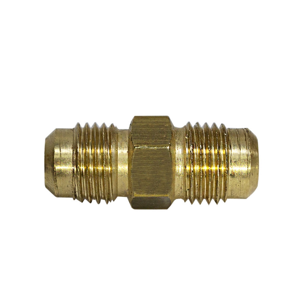 UNIÃO LATÃO 5/16 SAE X 5/16 SAE