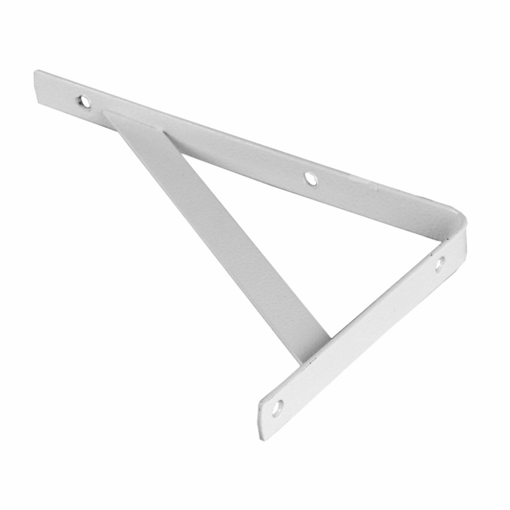 Suporte Prateleira Mão Francesa 15mmx2mm Leve 15cm com Bucha com Parafuso